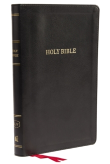 KJV, Deluxe Thinline Reference Bible, Leathersoft, Black, Thumb Indexed, Red Letter Edition, Comfort Print : Holy Bible, King James Version, Leather / fine binding Book KJV, Deluxe Thinline Reference Bible, Leathersoft, Black, Thumb Indexed, Red Letter Edition, Comfort Print : Holy Bible, King James Version, Leather / fine binding Book