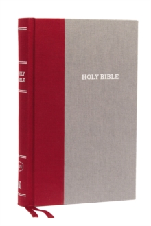 KJV, Thinline Reference Bible, Cloth over Board, Burgundy/Gray, Red Letter Edition, Comfort Print : Holy Bible, King James Version, Hardback Book KJV, Thinline Reference Bible, Cloth over Board, Burgundy/Gray, Red Letter Edition, Comfort Print : Holy Bible, King James Version, Hardback Book