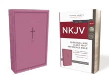 NKJV, Reference Bible, Personal Size Giant Print, Leathersoft, Pink, Red Letter Edition, Comfort Print : Holy Bible, New King James Version, Leather / fine binding Book NKJV, Reference Bible, Personal Size Giant Print, Leathersoft, Pink, Red Letter Edition, Comfort Print : Holy Bible, New King James Version, Leather / fine binding Book