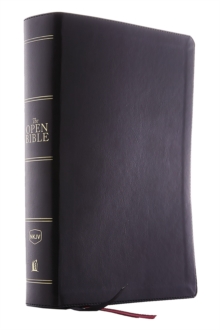 The NKJV, Open Bible, Leathersoft, Black, Thumb Indexed, Red Letter Edition, Comfort Print : Complete Reference System, Leather / fine binding Book The NKJV, Open Bible, Leathersoft, Black, Thumb Indexed, Red Letter Edition, Comfort Print : Complete Reference System, Leather / fine binding Book