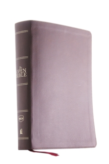 The NKJV, Open Bible, Leathersoft, Brown, Red Letter Edition, Comfort Print : Complete Reference System, Leather / fine binding Book The NKJV, Open Bible, Leathersoft, Brown, Red Letter Edition, Comfort Print : Complete Reference System, Leather / fine binding Book