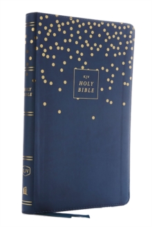 KJV Holy Bible: Thinline Youth Edition, Blue Leathersoft, Red Letter, Comfort Print: King James Version