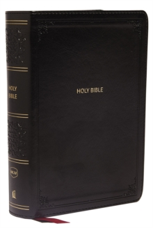 NKJV, End-of-Verse Reference Bible, Compact, Leathersoft, Black, Red Letter, Comfort Print : Holy Bible, New King James Version