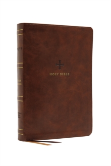 NRSV, Catholic Bible, Thinline Edition, Leathersoft, Brown, Comfort Print : Holy Bible