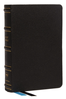 NKJV, Compact Bible, Maclaren Series, Genuine Leather, Black, Comfort Print : Holy Bible, New King James Version