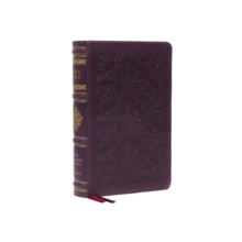 NKJV, Personal Size Reference Bible, Sovereign Collection, Leathersoft, Purple, Red Letter, Comfort Print : Holy Bible, New King James Version