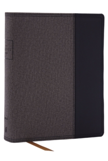 The Prayer Bible: Pray Gods Word Cover to Cover (NKJV, Black/Gray Leathersoft, Red Letter, Comfort Print)