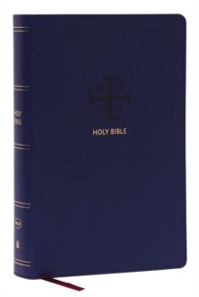 NKJV, End-of-Verse Reference Bible, Personal Size Large Print, Leathersoft, Blue, Red Letter, Thumb Indexed, Comfort Print : Holy Bible, New King James Version