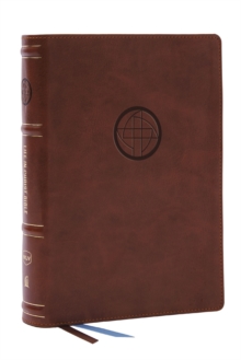 Life in Christ Bible: Discovering, Believing, and Rejoicing in Who God Says You Are  (NKJV, Brown Leathersoft, Red Letter, Comfort Print)