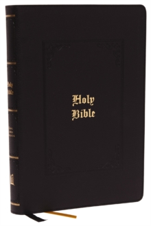 KJV Holy Bible: Large Print with 53,000 Center-Column Cross References, Black Leathersoft, Red Letter, Comfort Print (Thumb Indexed): King James Version