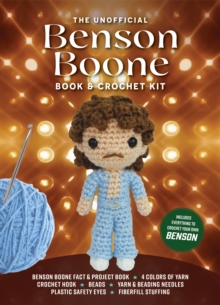 Unofficial Benson Boone Book and Crochet Kit : Includes Everything to Crochet Your Own Benson - Benson Boone Fact & Project Book, 4 Colors of Yarn, Crochet Hook, Beads, Yarn & Beading Needles, Plastic