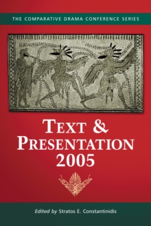 Text & Presentation, 2005