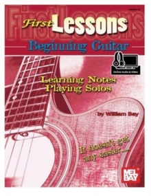 FIRST LESSONS BEG GTR BK AUD, Paperback Book FIRST LESSONS BEG GTR BK AUD, Paperback Book