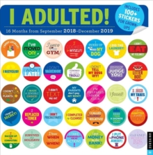 I Adulted! 2018-2019 16-Month Square Wall Calendar, Calendar Book I Adulted! 2018-2019 16-Month Square Wall Calendar, Calendar Book