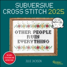 Subversive Cross Stitch 2025 Wall Calendar