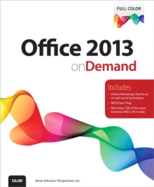 Office 2013 On Demand, Paperback / softback Book Office 2013 On Demand, Paperback / softback Book