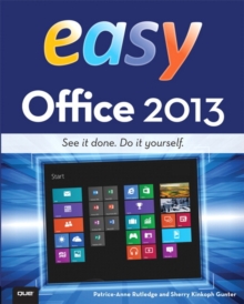 Easy Office 2013, Paperback Book Easy Office 2013, Paperback Book
