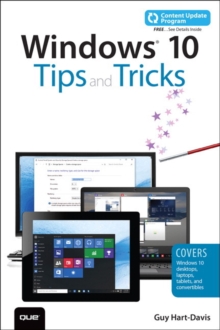 Windows 10 Tips and Tricks (Includes Content Update Program), Paperback Book Windows 10 Tips and Tricks (Includes Content Update Program), Paperback Book