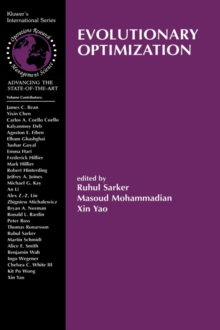 Evolutionary Optimization, Hardback Book Evolutionary Optimization, Hardback Book