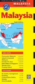 Malaysia Travel Map Eighth Edition