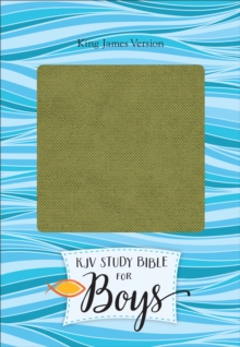 KJV Study Bible for Boys Olive/Brown LeatherTouch, Leather / fine binding Book KJV Study Bible for Boys Olive/Brown LeatherTouch, Leather / fine binding Book