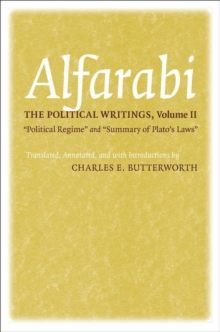 Political Writings : "Political Regime" and "Summary of Plato's Laws"