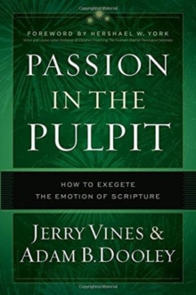 PASSION IN THE PULPIT, Hardback Book PASSION IN THE PULPIT, Hardback Book