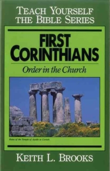 First Corinthians : Order in the Church, Paperback / softback Book First Corinthians : Order in the Church, Paperback / softback Book