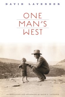 One Man's West, Paperback / softback Book One Man's West, Paperback / softback Book