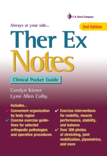Ther Ex Notes, 2e, Spiral bound Book Ther Ex Notes, 2e, Spiral bound Book