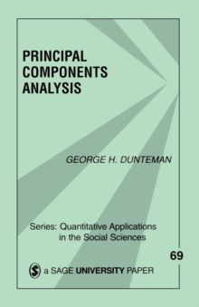 Principal Components Analysis, Paperback / softback Book Principal Components Analysis, Paperback / softback Book