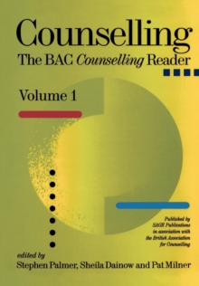 Counselling : The BACP Counselling Reader, Paperback Book Counselling : The BACP Counselling Reader, Paperback Book