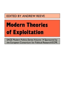 Modern Theories of Exploitation, Paperback / softback Book Modern Theories of Exploitation, Paperback / softback Book