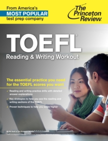 Toefl Reading & Writing Workout, Paperback / softback Book Toefl Reading & Writing Workout, Paperback / softback Book