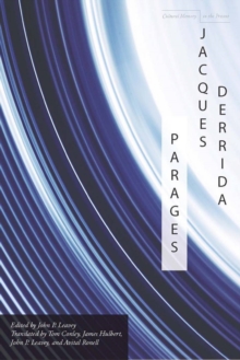 Parages, Paperback / softback Book Parages, Paperback / softback Book
