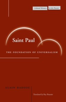 Saint Paul : The Foundation of Universalism, Hardback Book Saint Paul : The Foundation of Universalism, Hardback Book