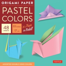 Origami Paper - Pastel Colors - 6 3/4" - 48 Sheets : Tuttle Origami Paper: High-Quality Origami Sheets Printed with 6 Different Colors: Instructions for 6 Projects Included