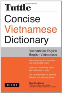 Tuttle Concise Vietnamese Dictionary : Vietnamese-English English-Vietnamese, Paperback Book Tuttle Concise Vietnamese Dictionary : Vietnamese-English English-Vietnamese, Paperback Book
