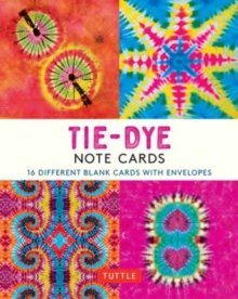 Tie-Dye, 16 Note Cards : 16 Different Blank Cards with 17 Patterned Envelopes in a Keepsake Box!