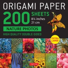 Origami Paper 200 sheets Nature Photos 8 1/4" (21 cm) : Double-Sided Origami Sheets Printed with 12 Photographs (Instructions for 6 Projects Included)