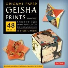 Origami Paper Geisha Prints 48 Sheets 6 3/4" (17 cm) : Large Tuttle Origami Paper: Origami Sheets Printed with 8 Different Designs (Instructions for 6 Projects Included)