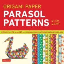 Origami Paper 8 1/4" (21 cm) Parasol Patterns 48 Sheets : Tuttle Origami Paper: Origami Sheets Printed with 12 Different Designs: Instructions for 6 Projects Included