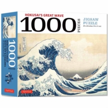 Hokusai's Great Wave  - 1000 Piece Jigsaw Puzzle : Finished Size 29 in X 20 inch (74 x 51 cm)