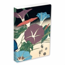 Journal Morning Glories & Cricket, Hiroshige Lined Paperback : Blank Lined 144 Page A5 Notebook