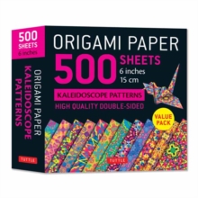 Origami Paper 500 sheets Kaleidoscope Patterns 6" (15 cm) : Tuttle Origami Paper: Double-Sided Origami Sheets Printed with 12 Different Designs (Instructions for 6 Projects Included)