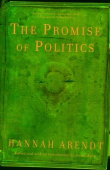 The Promise Of Politics, Paperback / softback Book The Promise Of Politics, Paperback / softback Book