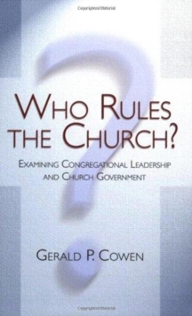 WHO RULES THE CHURCH, Book WHO RULES THE CHURCH, Book