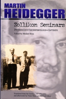 Zollikon Senimars : Protocols - Conversations - Letters