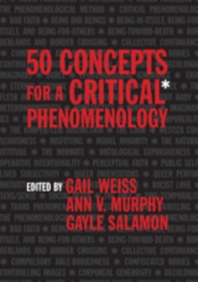 50 Concepts for a Critical Phenomenology