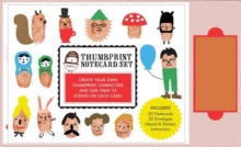 Small Object Thumbprint Notecard, Cards Book Small Object Thumbprint Notecard, Cards Book